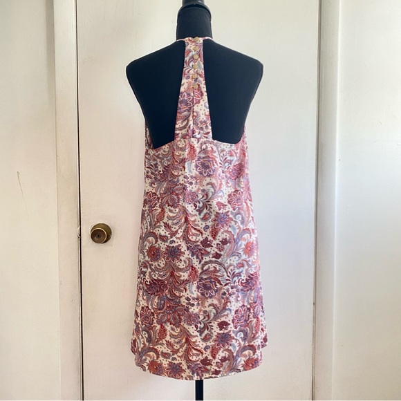 Sage The Label Small Red & Blue Paisley Summer Dress - Picture 2 of 7